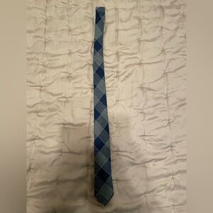 Nordstrom Blue and Gray Argyle Tie